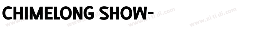 Chimelong show字体转换